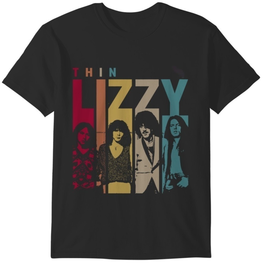 Retro Thin Lizzy Tshirt Thin Lizzy Gift